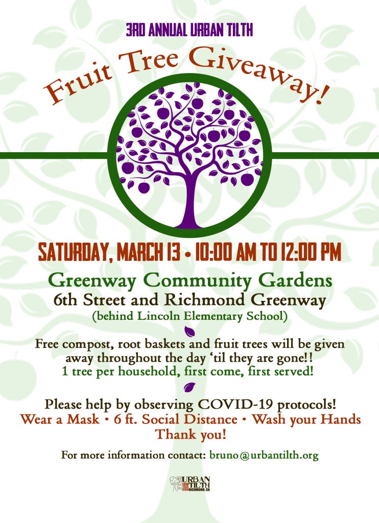 Join Us for the 3rd ANNUAL Fruit Tree Giveaway! Urban Tilth