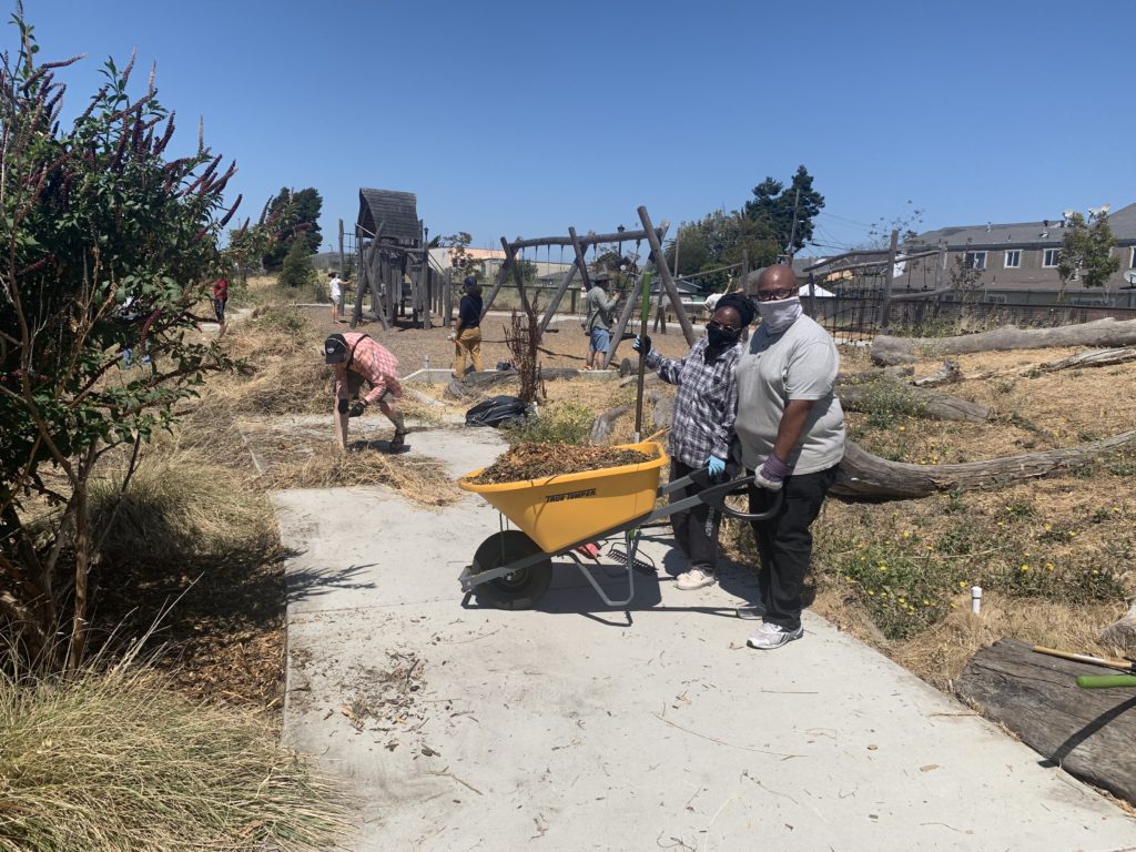 cleanup makeover at unity park