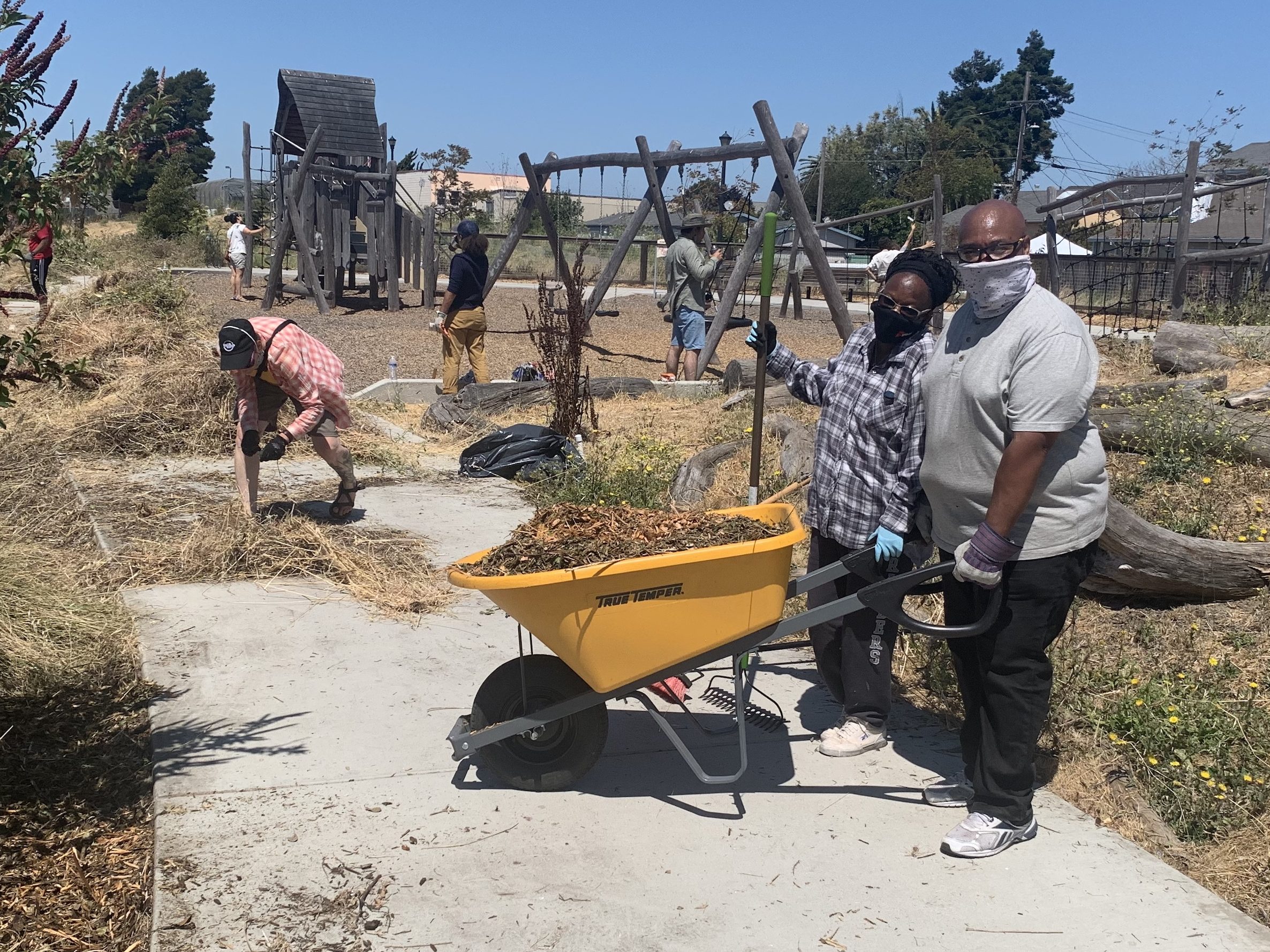 cleanup makeover at unity park